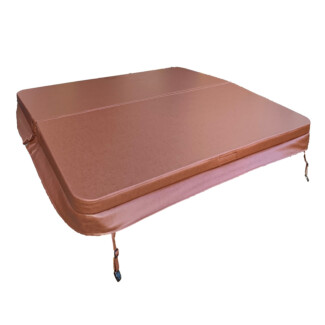 2.135 Metre (84'') Square Hot Tub Cover (Brown)