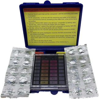 pool tester hot tub pool chlorine ph test kit