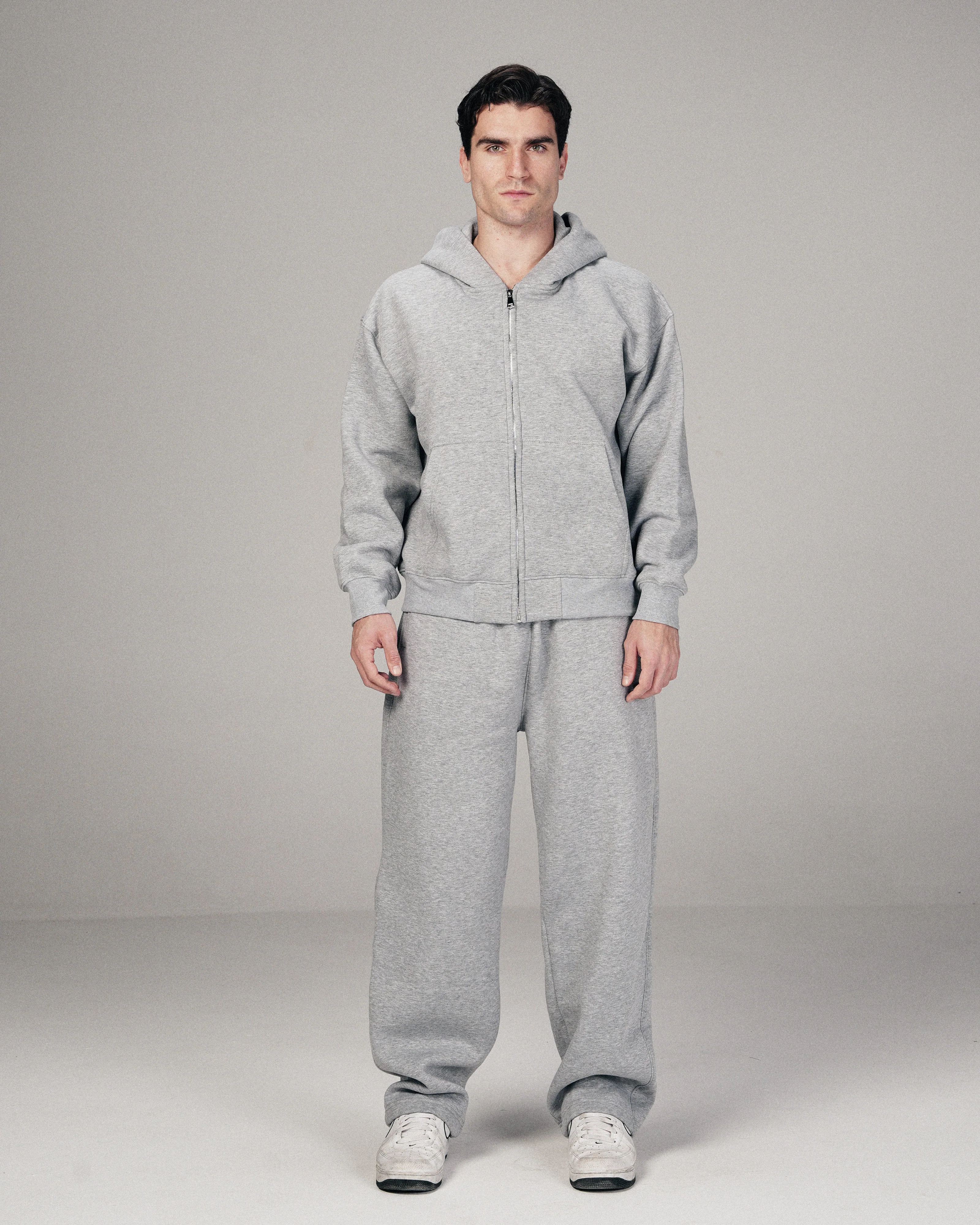 The Heavy Weight Jacket Origin Set in Gray