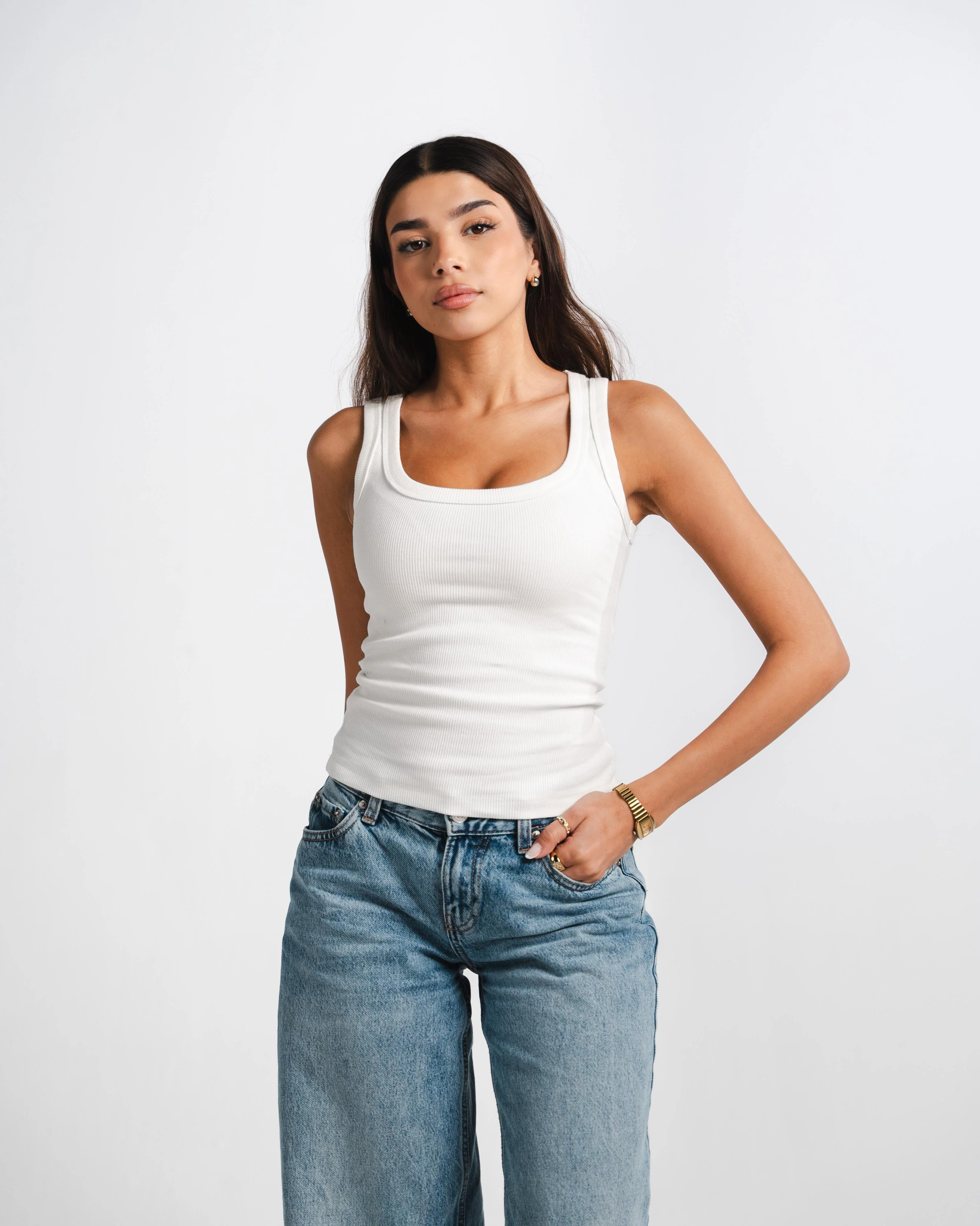 White Tank Top
