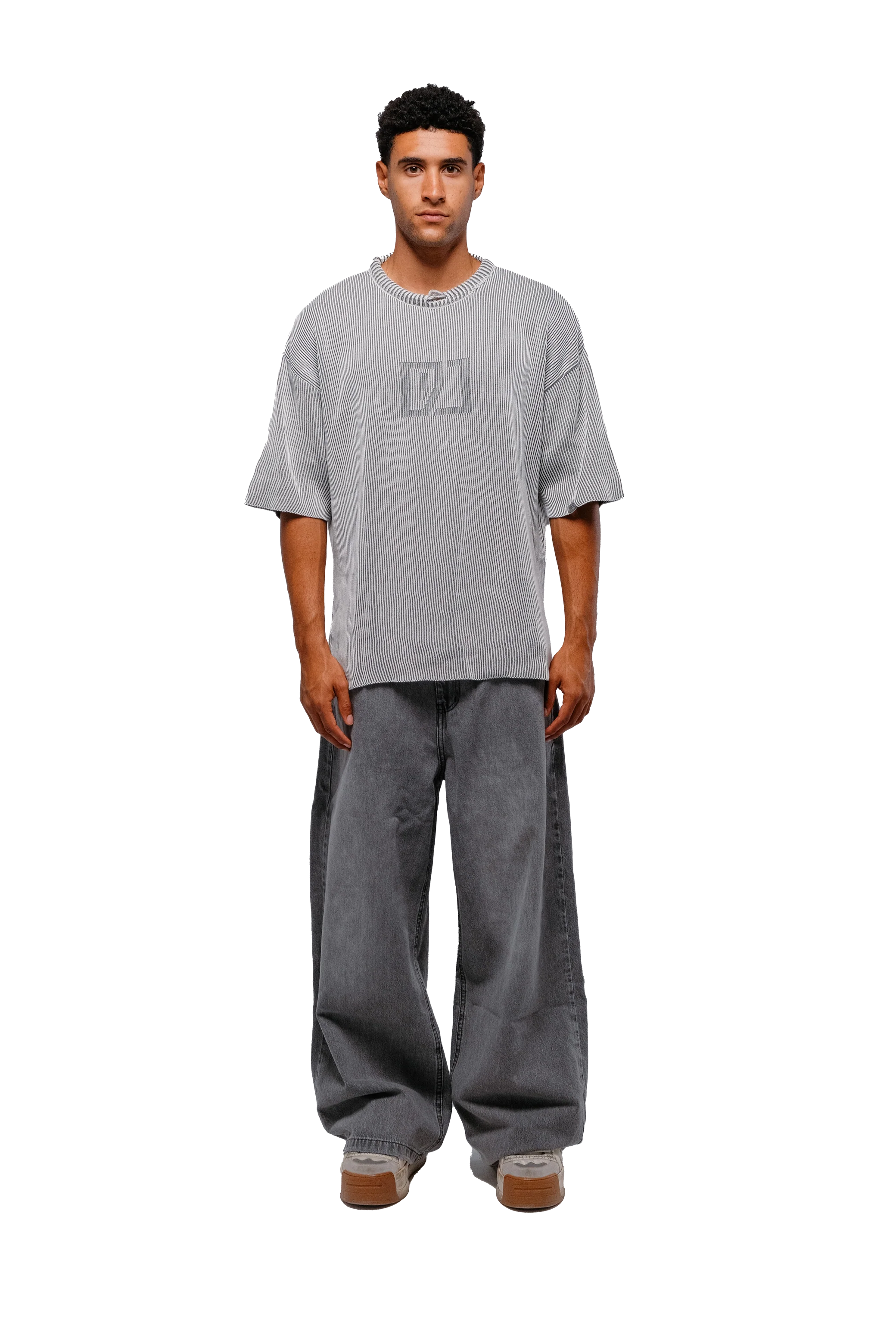 DO Knit Tee in light grey