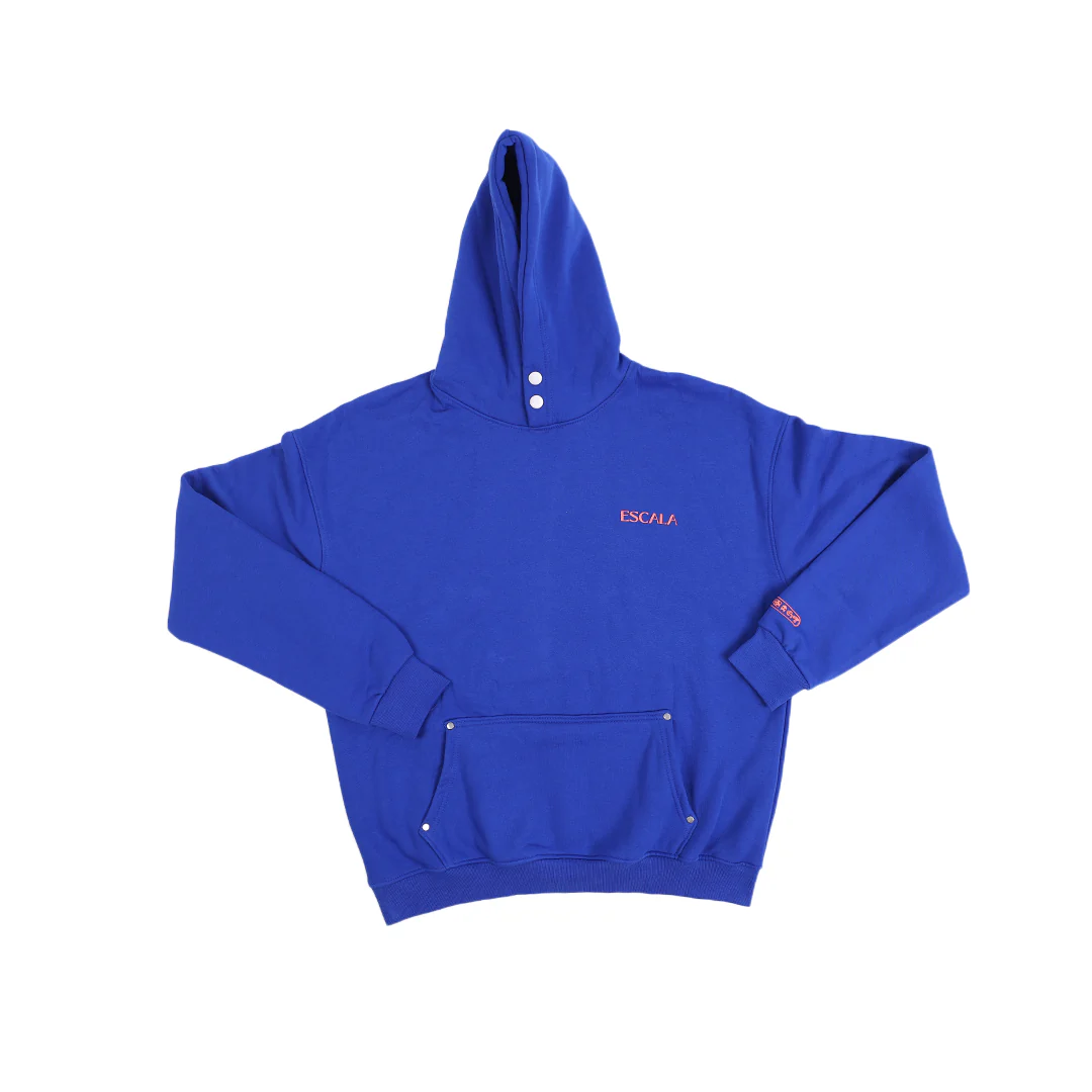 Blue Fingerprint Hoodie