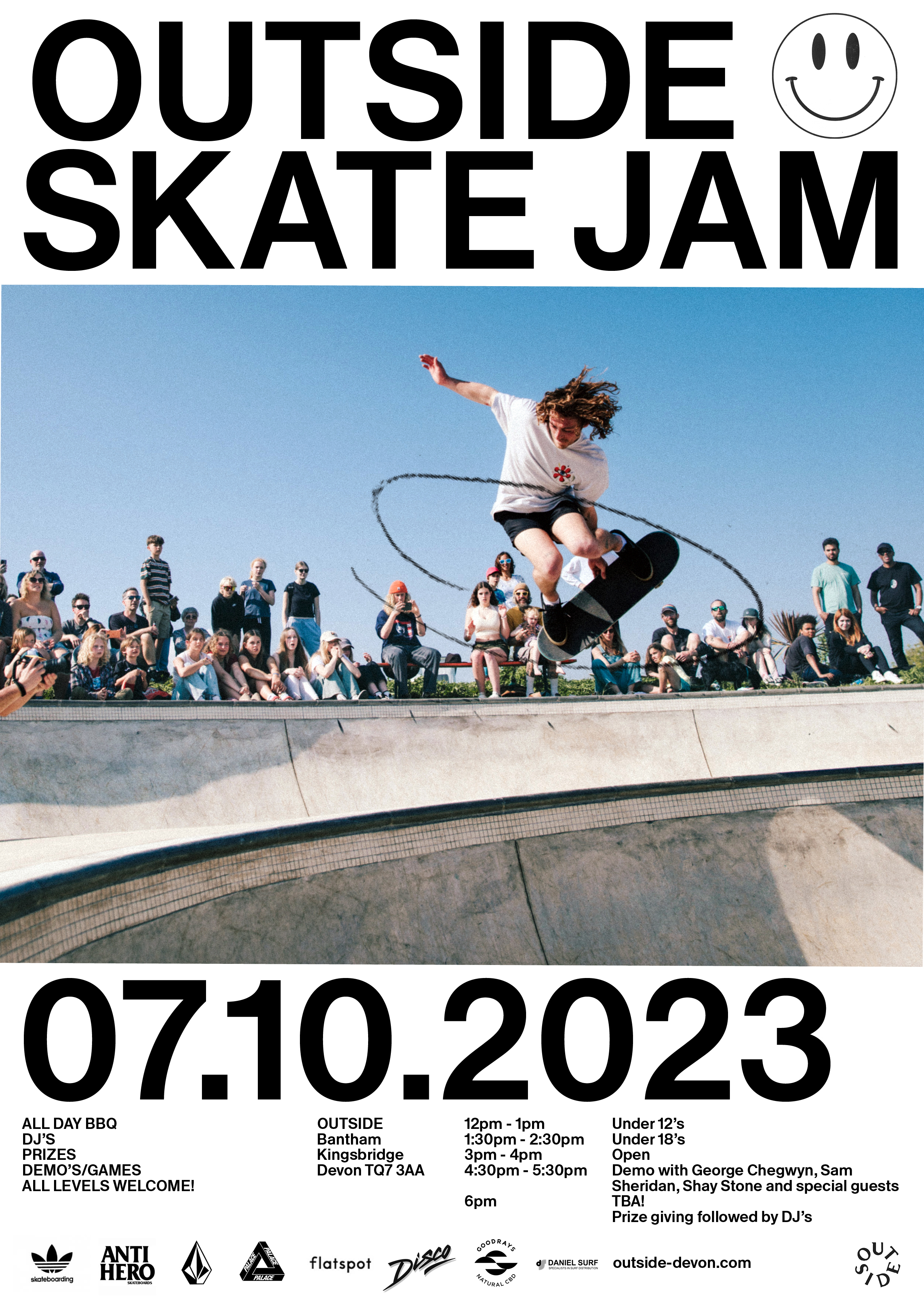 Autumn Skate Jam Poster A4