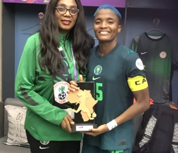 WAFCON 2024: Ajibade scoops WOTM award in Super Falcons’ win over Botswana