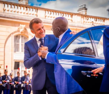 Tinubu reveals what he discussed with French President Macron