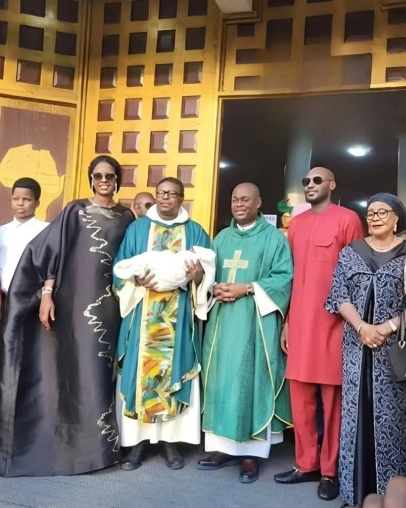 VIDEO: 2Baba, Natasha dedicate first child in church ceremony VIDEO: 2Baba, Natasha dedicate first child in church ceremony