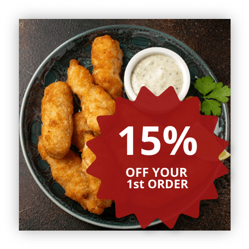 15% Off your first order