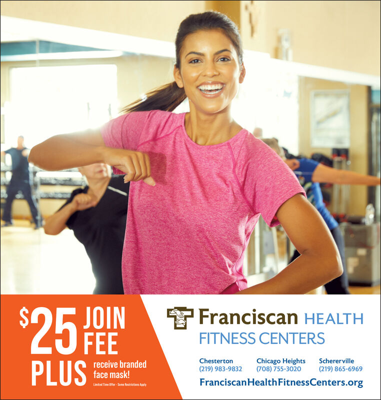 Thursday August 13 2020 Ad Franciscan Health Fitness