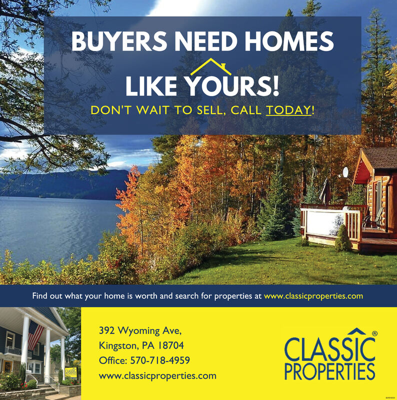 WEDNESDAY, SEPTEMBER 8, 2021 Ad - Classic Properties - The ...