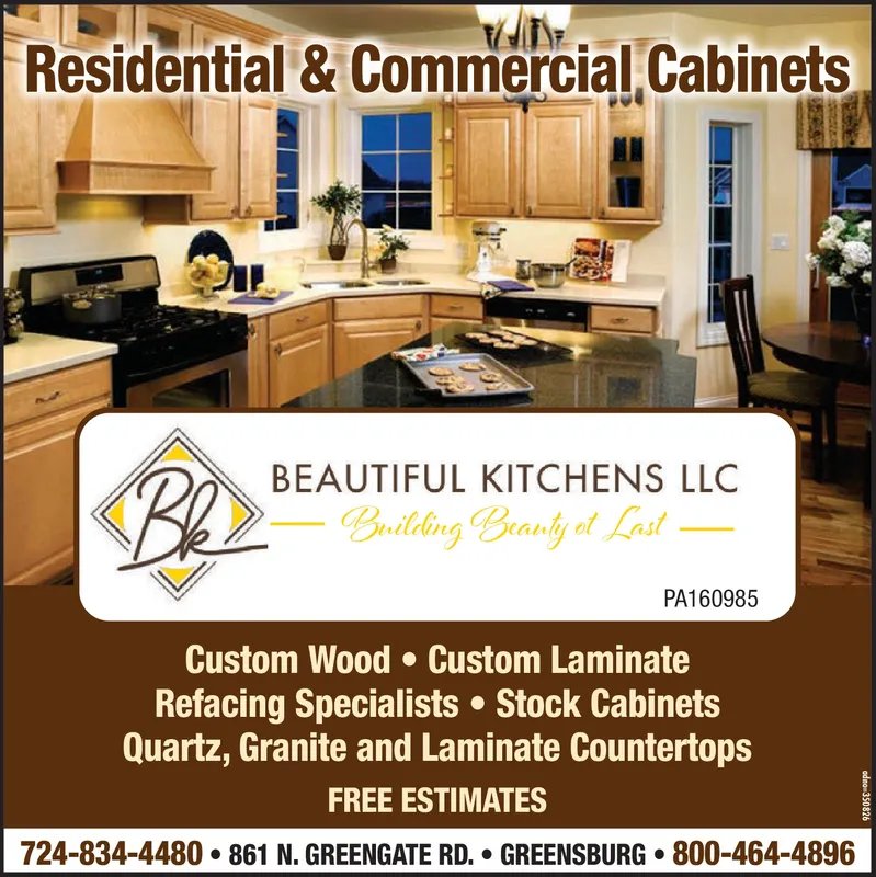 SUNDAY, OCTOBER 20, 2024 Ad Beautiful Kitchens LLC TribuneReview