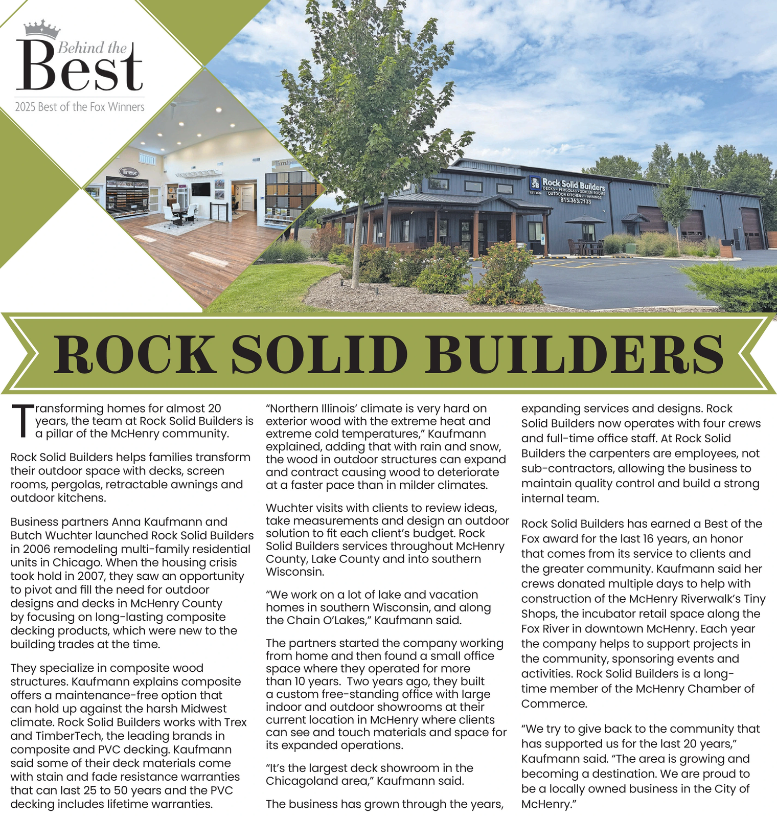 SATURDAY, NOVEMBER 22, 2025 Ad - Rock Solid Builders - Northwest Herald