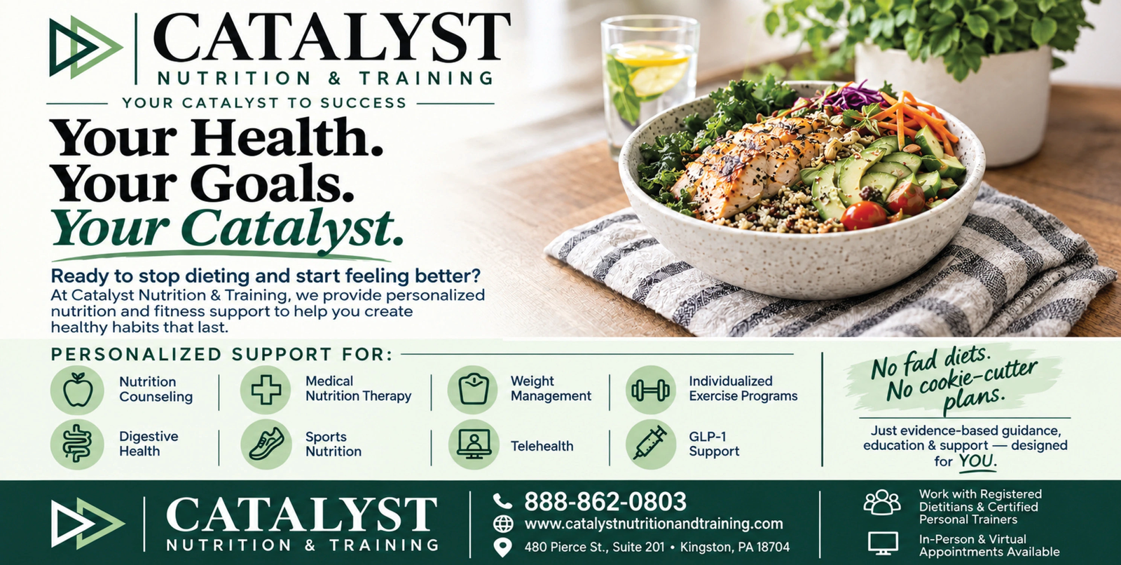 Nurse Catalyst Program THURSDAY, OCTOBER 22, 2026 Ad - Catalyst Nutrition & Training - The ...