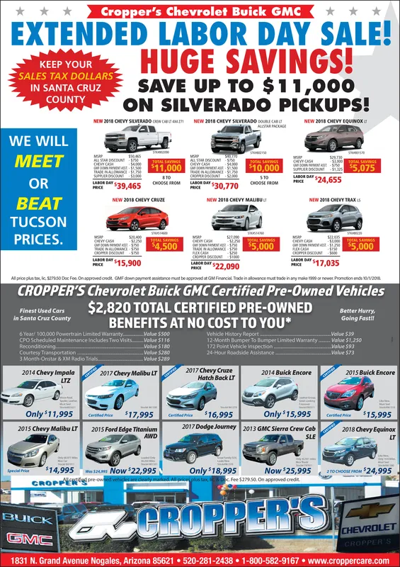Cropper Nogales Auto Center