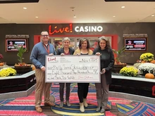 Live! Casino's donations to local charities exceeds $16,000