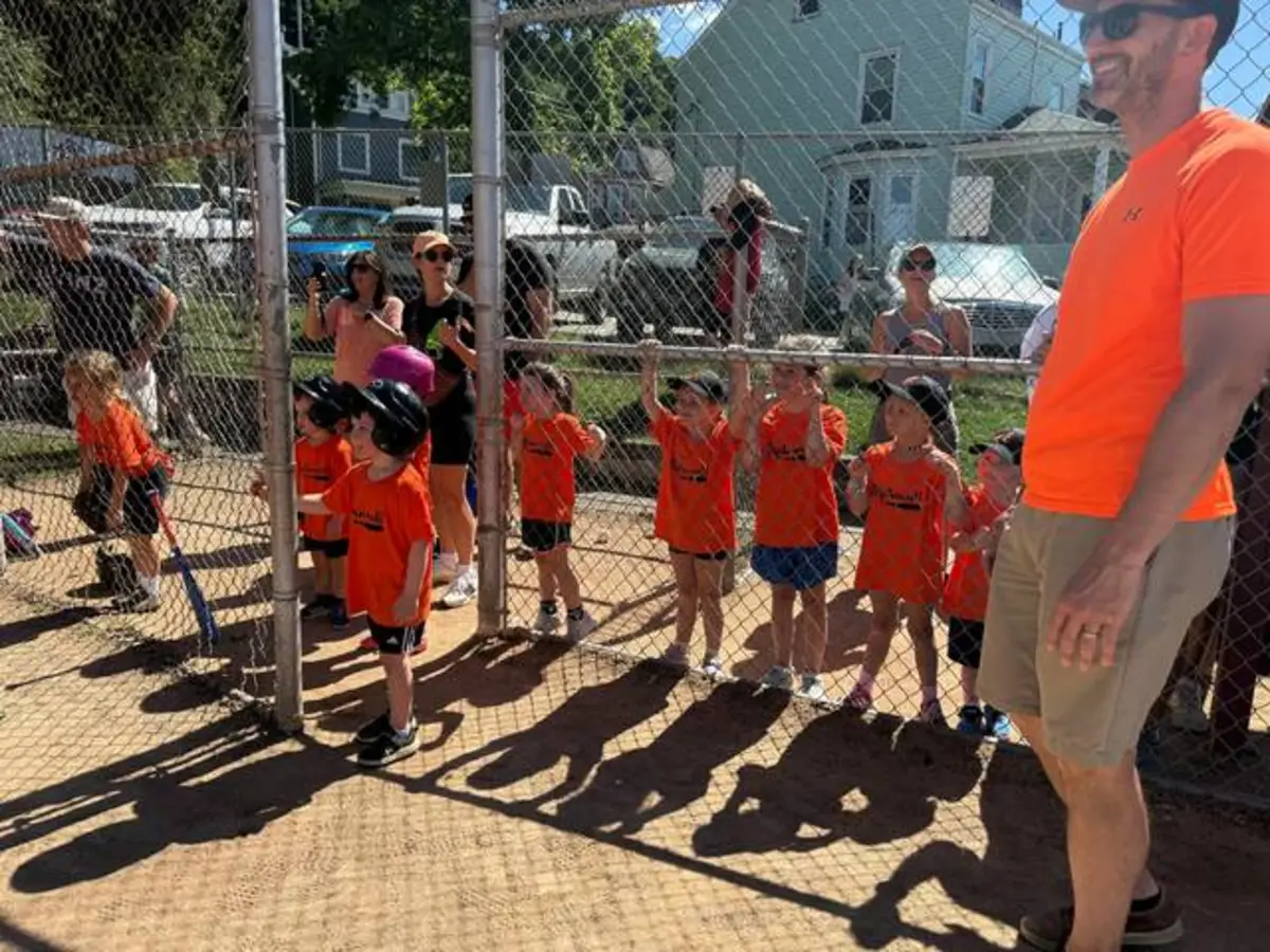 Opening day a big hit for Aspinwall Tee Ball