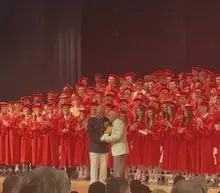 World War II veteran posthumously receives diploma from North Catholic High School
