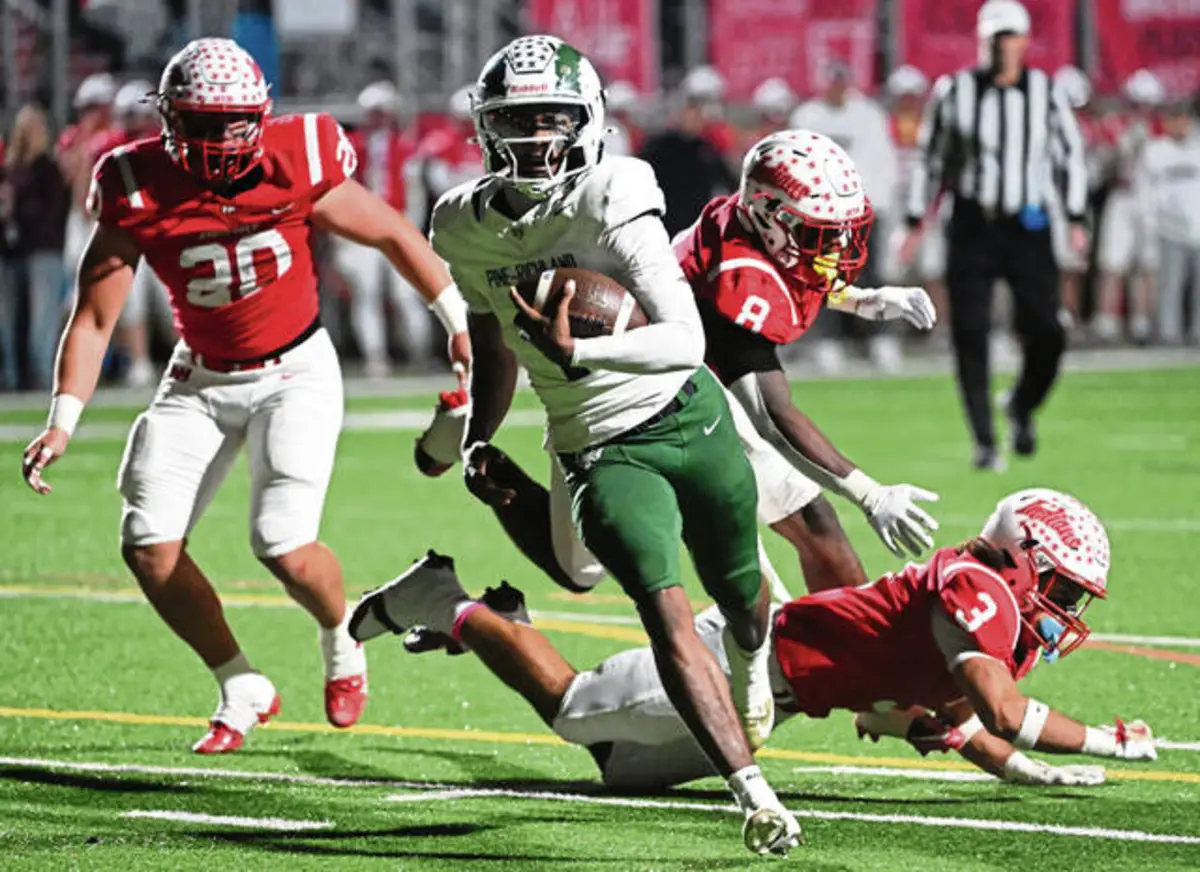 Aaron Strader rushes for 4 TDs as No. 1 Pine-Richland rolls past North Hills