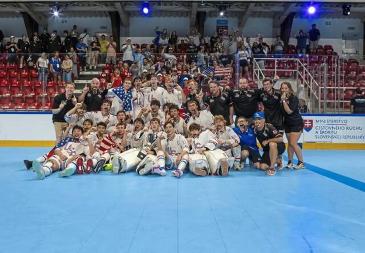 Western Pa. players help U.S. team to U18 International Street and Ball Hockey Federation title