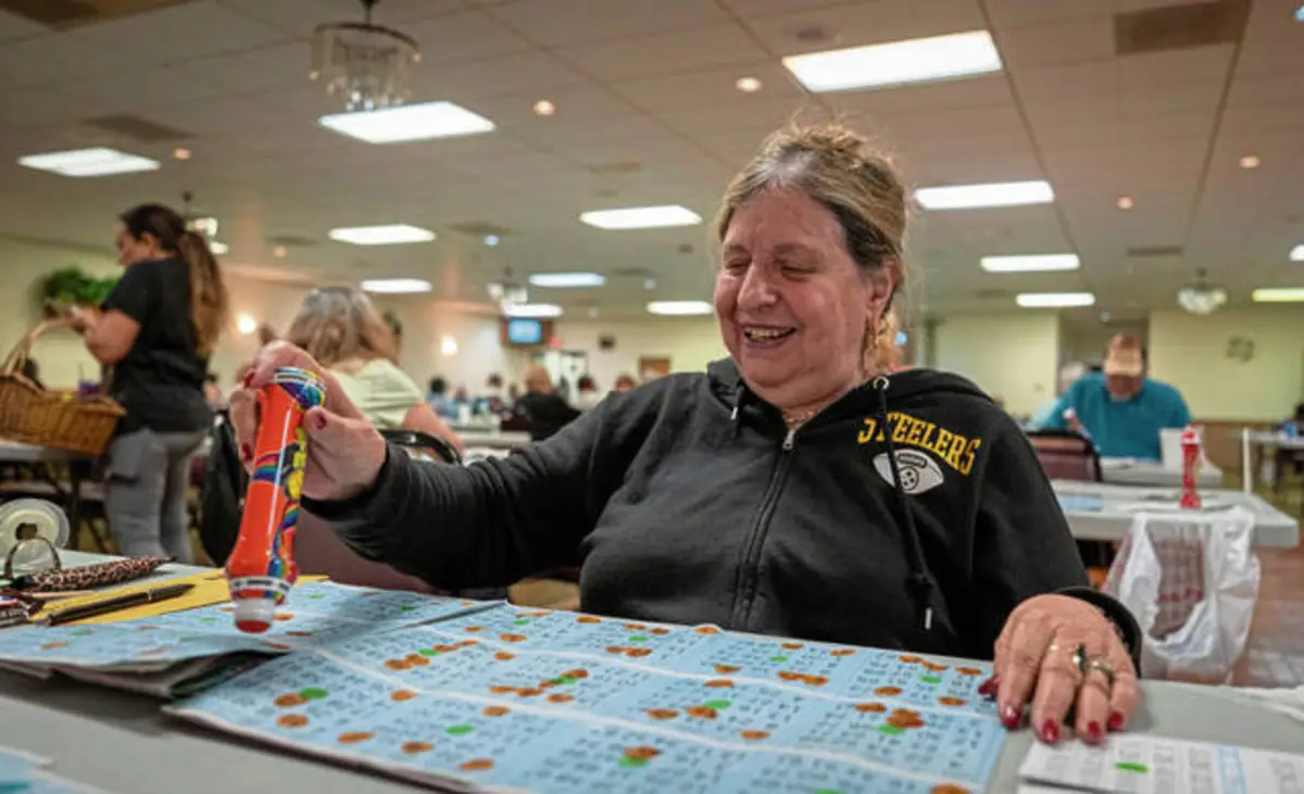 Western Pennsylvania bingo players keep a Pittsburgh-born