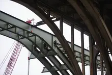 Parkway East to experience stoppages for Commercial Street Bridge beams