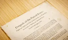 Rare 1792 printing of U.S. Bill of Rights on display at CMU