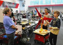 Aspiring teen engineers from Indiana Township shine on world stage