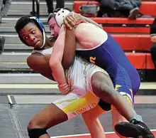 Plum’s Owen Campbell, Montour’s Rook Smith to clash in semis at Allegheny County wrestling tournament