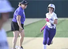Plum softball snaps playoff losing streak, beats Trinity