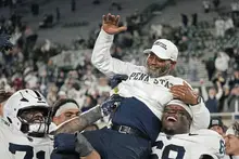 ‘We deserve this’: Penn State celebrates emotional win over Michigan State