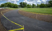 Plum Middle School track reopens after construction