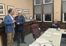 Former Export mayor presented with borough’s Selfless Service award