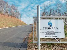 Gas company repairs Plum road near fracking injection well