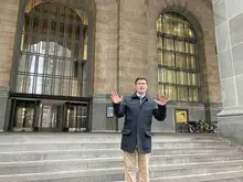 O’Connor tours Downtown with an eye to fixing it up