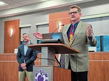 Former Penn Hills planning director recognized for efforts on VOPP Trail