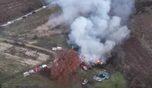 Crews battle second-alarm house fire in South Buffalo