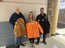 Plum-based Knights of Columbus offers dozens of winter coats to local students