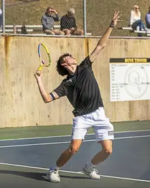 Quaker Valley’s Will Meagher takes another step forward with section singles title