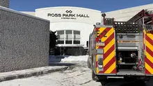 Early-morning fire at Ross Park Mall started in construction site