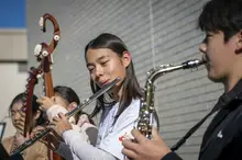 Student musicians 'Play for the Vote' to amplify election turnout and experience