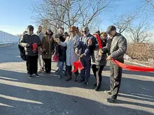 Penn Hills, Pittsburgh leaders unveil newly paved East Hills Drive in '2 birds, 1 stone' collaboration