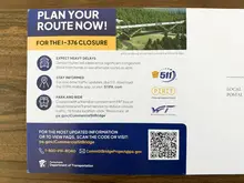 Parkway East flyer says closure dates are tentative as bridge replacement nears
