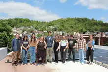 Millvale groups celebrate activation of new solar energy system on North Avenue