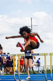 Heart-and-soul hurdler leads Bethel Park contingent at WPIAL meet