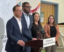 Shapiro visits Verona to tout $25M in funding for child care workers