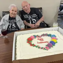 A true love story: Penn Hills High School sweethearts celebrate 75 years of marriage