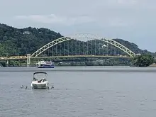 Banners with Nazi symbols found on West End, Tenth St. bridges