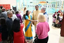 3rd annual Diwali celebration shines light on Indian holiday, collects food for local pantries