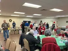 Holy Family Parish serves Christmas Day meals to community members