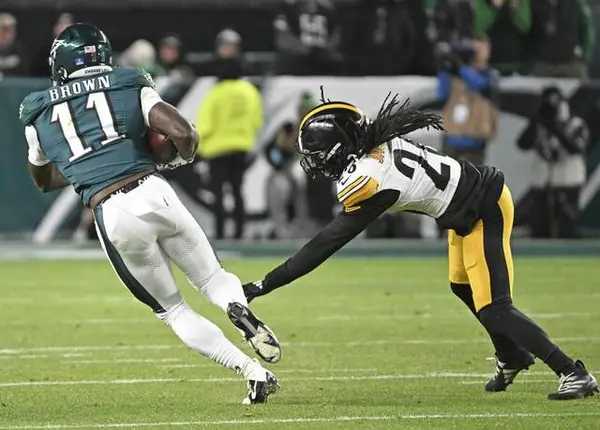 Image Donte Jackson image beautiful image beautiful - The refs let them push off' — Joey Porter Jr., Steelers secondary ...