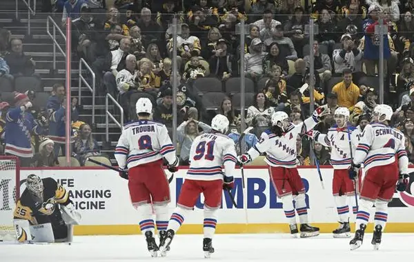 Penguins Stun Rangers with Shutout in Season Opener: Silovs and Brazeau Steal the Show